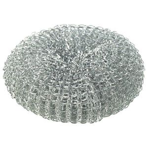Plastic Mesh Scourer - 3 pack, each 3.75 x 1.25 - PACKED IN A NETTED