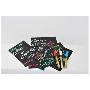 20 Price Tags A7 + 1 White Chalkmarker - TAG-A7-WT - 1