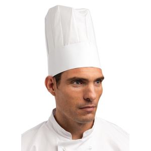 Disposable Chefs Paper Toque Hat (Pack of 50) - A260
