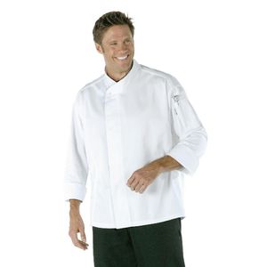 Chef Works Tours Cool Vent Unisex Chefs Jacket White S - A598-S