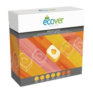 Ecover All-in-One Dishwasher Tablets (Pack of 68) - CX192