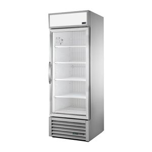 True Upright Retail Merchandiser Freezer Black Exterior - CX783
