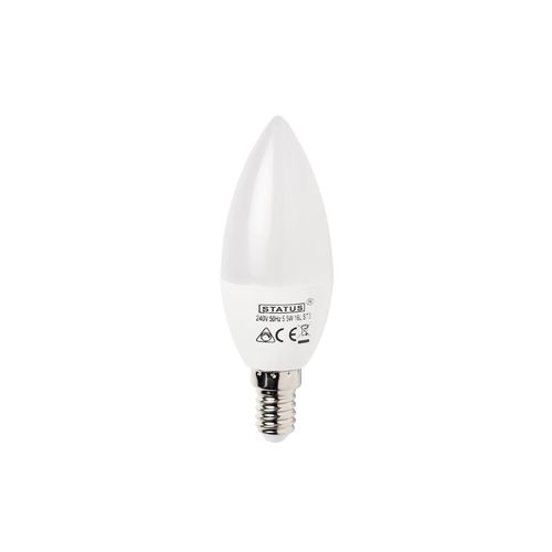 Status Dimmable LED Candle Bulb SMALL Edison Screw 5.5W - DA613