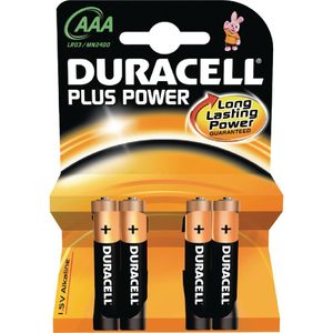 Duracell AAA Batteries (Pack of 4) - GG049