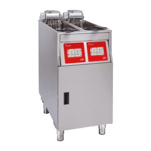 FriFri Touch 422 Electric Free Standing Twin Tank Filtration Fryer TL422M32G0 - CX897