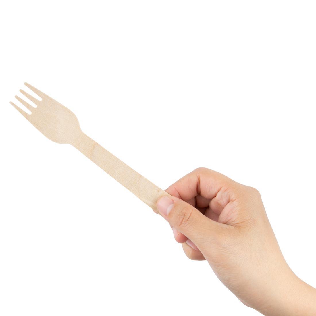Fiesta Compostable Individually Wrapped Fork (Pack 500) CH083 Go for Green Consumables