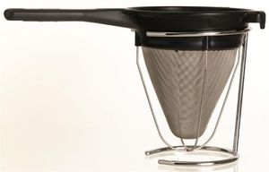 Matfer Exoglass Bouillon Strainer - Standard - 017360 - 10889-01
