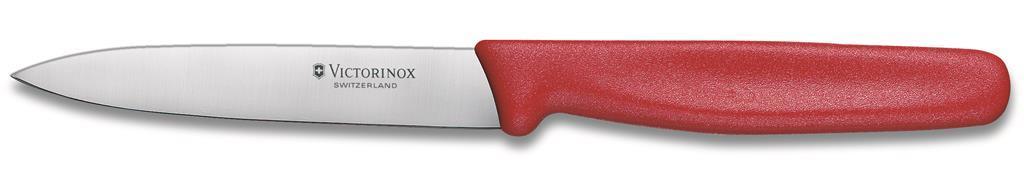 Victorinox Small Paring Knife Pointed 10cm - Red - Discontinued - 10480-03