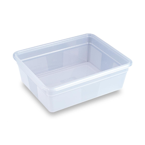 Rubbermaid 29.6 Rectangle Plastic Food Storage Container with Lid