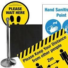 Safety Signs & Social Distancing Clearance & Special Offers