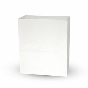 BioPak Medium White SOS Bag No Handle (250 Per Box) (Case of 250) - 175501 - 1