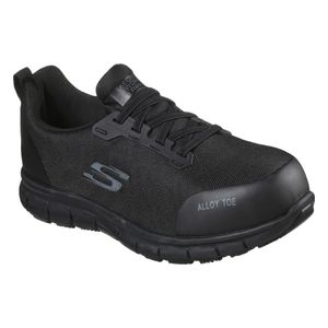 Skechers Womens Safety Shoe with Alloy Toe Cap - Size 37 (UK 4) - BB670-37 - 1