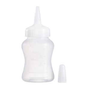 Araven Mini Squeeze Sauce Bottle 90ml White - CZ800 - 1