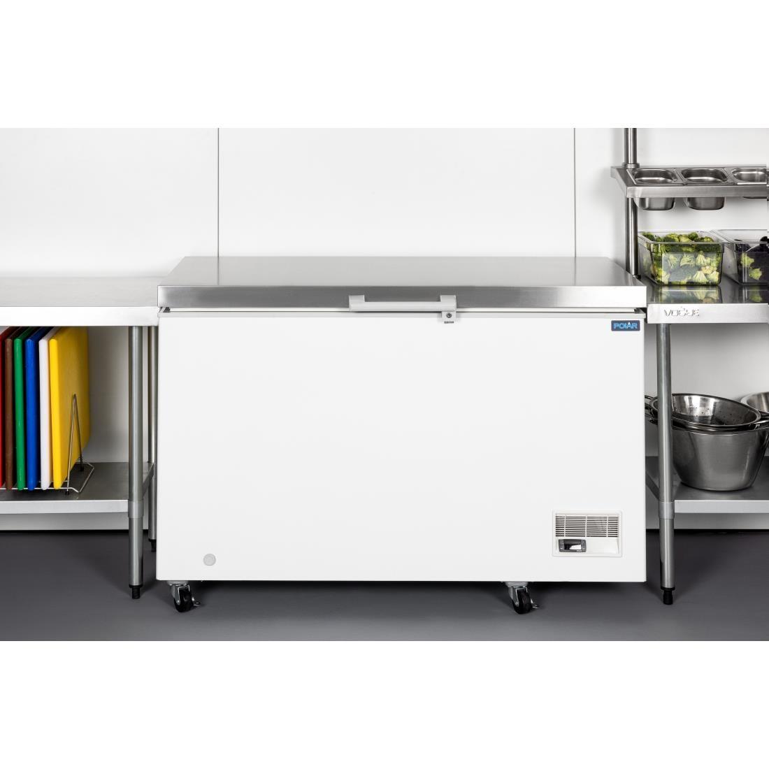 GH337 FCF401S Polar Gseries Chest Freezer 385Ltr GH337