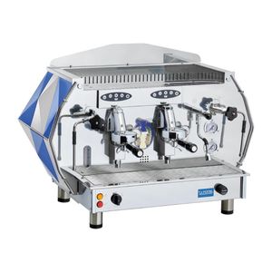 La Pavoni Two Group Automatic Professional Coffee Machine 3-Phase Blue DIA2SV1618EU - FU560 - 1