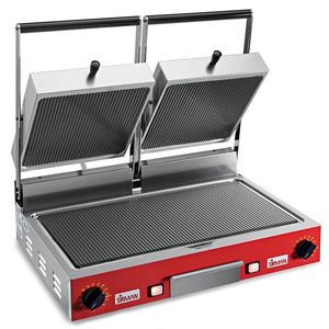 Ceramic Ribbed Panini Grill 3Kw - PDVC RR T - 1