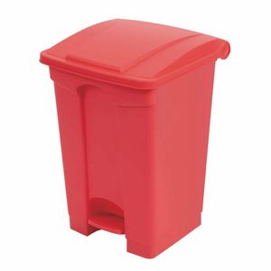 Jantex Kitchen Pedal Bin Red 45Ltr - DC708 - 3