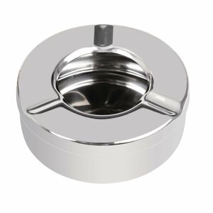 Olympia Stainless Steel Windproof Ashtray 90mm (Pack of 6) - CM368 - 1