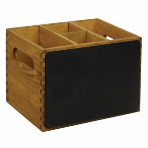 Olympia Table Organiser with Blackboard - GM243 - 1