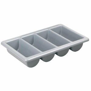 Olympia Kristallon Stackable Plastic Cutlery Tray Large - J850 - 3