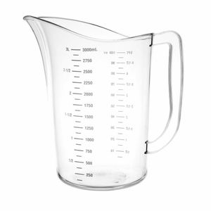 Vogue Polycarbonate Measuring Jug 3Ltr - DB453 - 1
