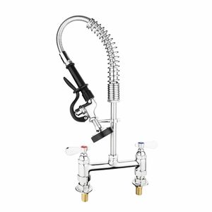 Vogue Twin Pedestal Mini Pre-Rinsers - DL832 - 3