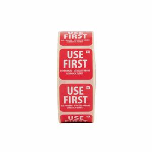 Vogue Removable Use First Labels (Pack of 1000) - E149 - 3