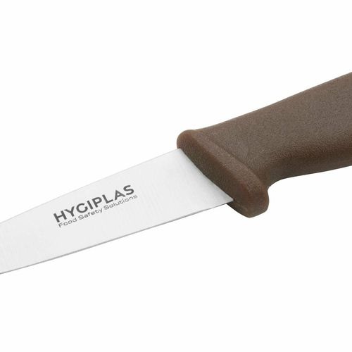 Hygiplas Paring Knife Brown 9cm - C840 - 3