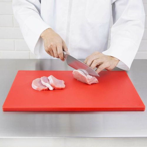 Hygiplas Extra Thick Low Density Red Chopping Board Standard - DM004 - 5