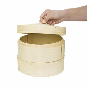 Vogue Bamboo Food Steamer 203mm - K303 - 3