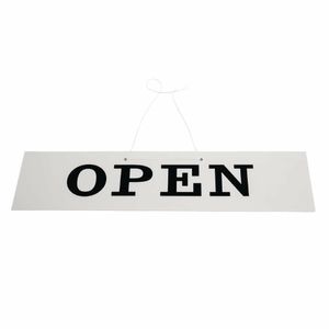 Reversible Hanging Open And Closed Sign - W212 - 3