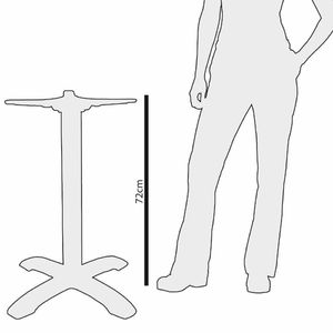 Bolero Cast Iron Table Leg Base - CE154 - 3