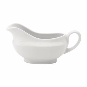 Utopia Titan Traditional Sauce Boats White 110ml (Pack of 6) - CW339 - 1
