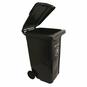 Wheelie Bin Black 120Ltr - GH868 - 1