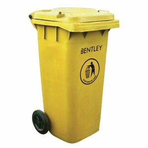 Wheelie Bin Yellow 120Ltr - GH873 - 1