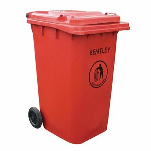 Wheelie Bin Red 240Ltr - GH874 - 1