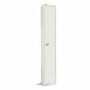Elite Single Door Coin Return Locker White - GR309-CN - 1