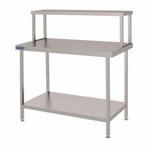 Holmes Stainless Steel Wall Work Table Welded with Gantry 1500mm - FC450 - 1
