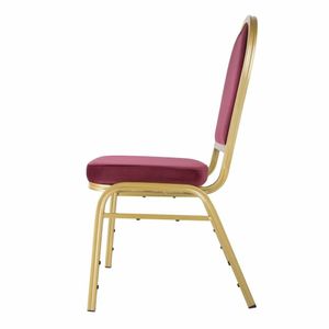 Bolero Regal Banquet Chairs Claret (Pack of 4) - DY695 - 3