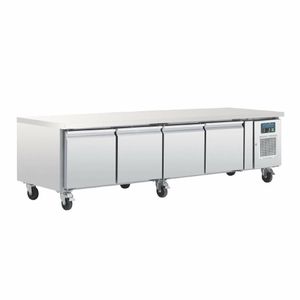 Polar U-Series Four Door Chef Base Fridge - DA464 - 1