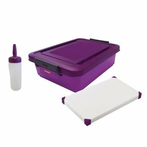 Araven Anti-Allergic Food Prep Kit Purple - FP934 - 1