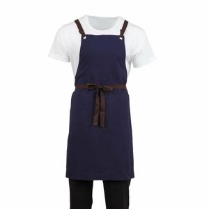 Southside Cotton Canvas Bib Apron Navy - BB686 - 3