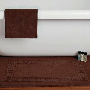 Mitre Essentials Nova Bath Mat Chocolate - GW353 - 3