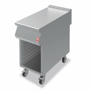 Falcon F900 Open Cabinet With Pressed Runners on Castors N941 - GR493 - 1