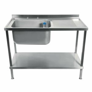 Holmes Fully Assembled Stainless Steel Sink Right Hand Drainer 1000mm - DR380 - 3