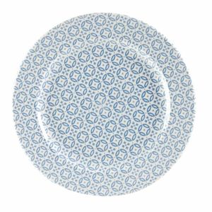 Churchill Moresque Prints Plate Blue 305mm (Pack of 12) - GM682 - 1