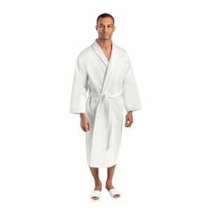 Mitre Comfort Langley Bathrobe White Large - GT786-L - 3
