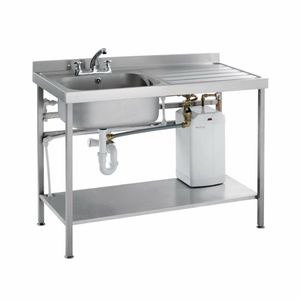 Parry Stainless Steel Fully Assembled Sink Right Hand Drainer 1400mm - GM999 - 1