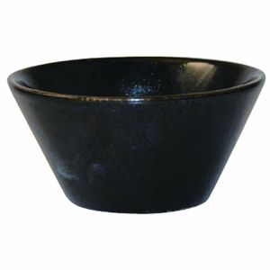 Churchill Bit on the Side Black Zest Snack Bowls 116mm (Pack of 12) - DL403 - 1