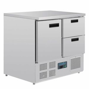 Polar G-Series 2 Drawer Counter Fridge 240Ltr - U637 - 1